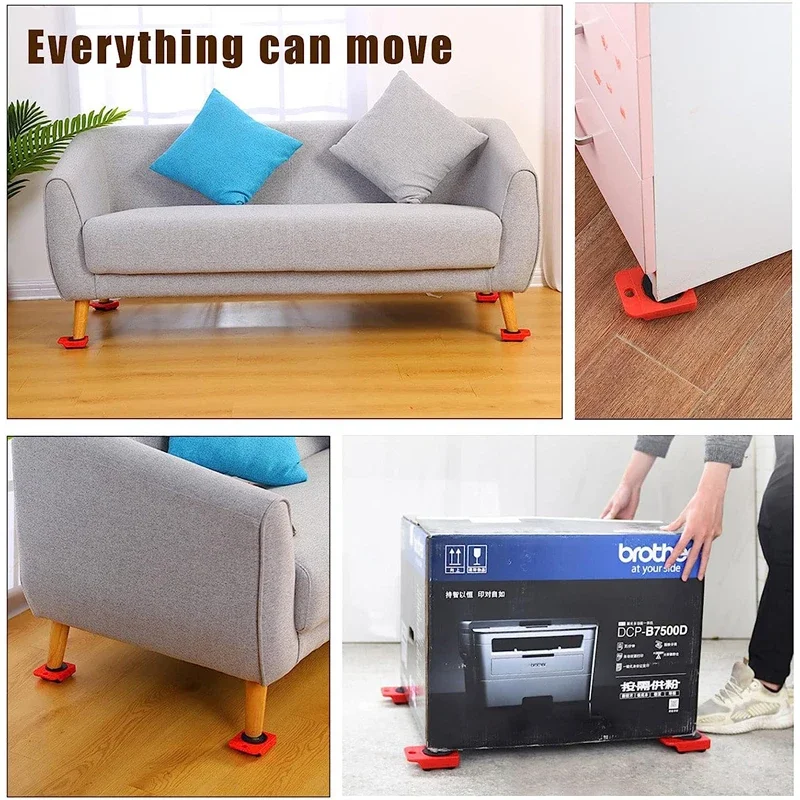 Heavy Furniture Casters Moves Furniture Tool Transport Shifter Moving Wheel Slider Remover Furniture Mover Lifting Roller Wheel Heavy Furniture Casters Moves Furniture Tool Transport Shifter Moving Wheel Slider Remover Furniture Mover Lifting Roller Wheel - Image 4