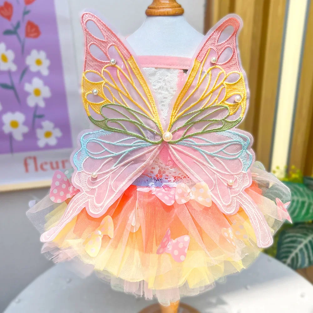 Dog Cat Spring Princess Dress Lace Skirt Pet Clothing Stripe Skirt Puppy Princess Apparel Cute Puppy Clothes Pet Cat Clothes Dog Cat Spring Princess Dress Lace Skirt Pet Clothing Stripe Skirt Puppy Princess Apparel Cute Puppy Clothes Pet Cat Clothes - Image 8