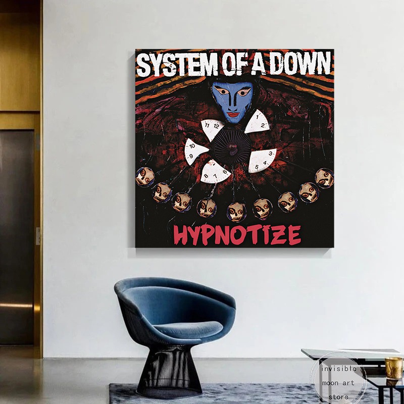 System Eines Daunen Einsamen Tages/Zucker/Toxizität Musik Cover Serie Kunst Poster Leinwand Malerei Wanddrucke Bild Für Zimmer Wohnkultur System Eines Daunen Einsamen Tages/Zucker/Toxizität Musik Cover Serie Kunst Poster Leinwand Malerei Wanddrucke Bild Für Zimmer Wohnkultur - Image 6