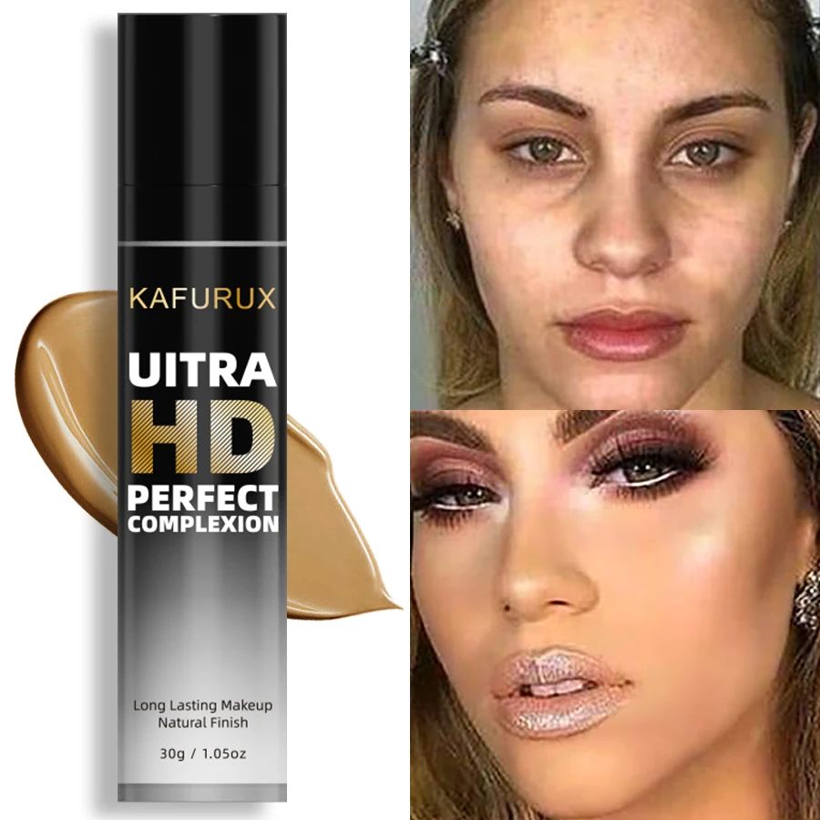 8-Farben Gesichts-Foundation-Creme Ölkontrollierend Wasserfest Natürliche Bb-Creme Langanhaltender Concealer Flüssige Volle Abdeckung Matt Basis-Make-Up 8-Farben Gesichts-Foundation-Creme Ölkontrollierend Wasserfest Natürliche Bb-Creme Langanhaltender Concealer Flüssige Volle Abdeckung Matt Basis-Make-Up - Image 9