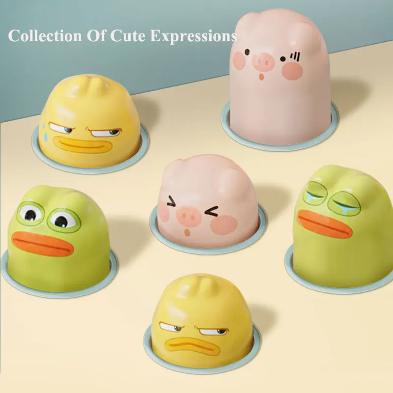 Ente/Frosch/Schwein Baby Spielzeug Montessori Lernspiel Lernpuzzle Geschenk Für 12–24 Monate Kleinkind Junge/Mädchen Mit Hammer Ente/Frosch/Schwein Baby Spielzeug Montessori Lernspiel Lernpuzzle Geschenk Für 12–24 Monate Kleinkind Junge/Mädchen Mit Hammer - Image 6
