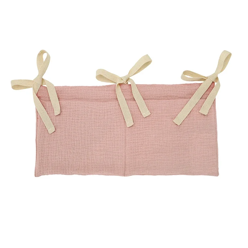 Baby Krippe Lagerung Tasche Baumwolle Doppel Beutel Neugeborenen Bett Kopfteil Organizer Für Kinder Baby Bettwäsche Windel Spielzeug Tasche Baby Krippe Lagerung Tasche Baumwolle Doppel Beutel Neugeborenen Bett Kopfteil Organizer Für Kinder Baby Bettwäsche Windel Spielzeug Tasche - Image 9