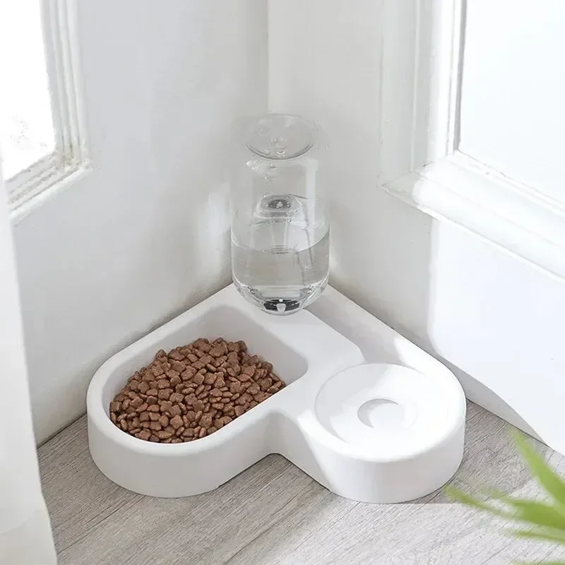 Dog And Cat Bowl-Pet Feeders And Food Bowl Set Suitable For Cats And Dogs Drinking Pet Bowl Moisture-Proof New Automatic Double Dog And Cat Bowl-Pet Feeders And Food Bowl Set Suitable For Cats And Dogs Drinking Pet Bowl Moisture-Proof New Automatic Double