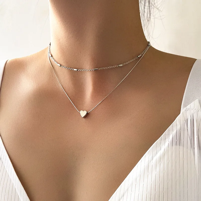 Mode Imitation Perlen Halskette Für Frauen Gold &Amp; Silber Farbe Einstellbare Kette Halsband Mädchen Einfache Partei Schmuck Zubehör Mode Imitation Perlen Halskette Für Frauen Gold &Amp; Silber Farbe Einstellbare Kette Halsband Mädchen Einfache Partei Schmuck Zubehör - Image 12