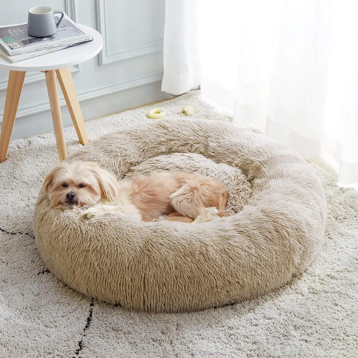Warm Super Cat Bed Sleeping Cat Nest Soft Long Plush Best Pet Dog Bed For Dogs Basket Cushion Cat Bed Cat Mat Animals Sleeping Warm Super Cat Bed Sleeping Cat Nest Soft Long Plush Best Pet Dog Bed For Dogs Basket Cushion Cat Bed Cat Mat Animals Sleeping - Image 2