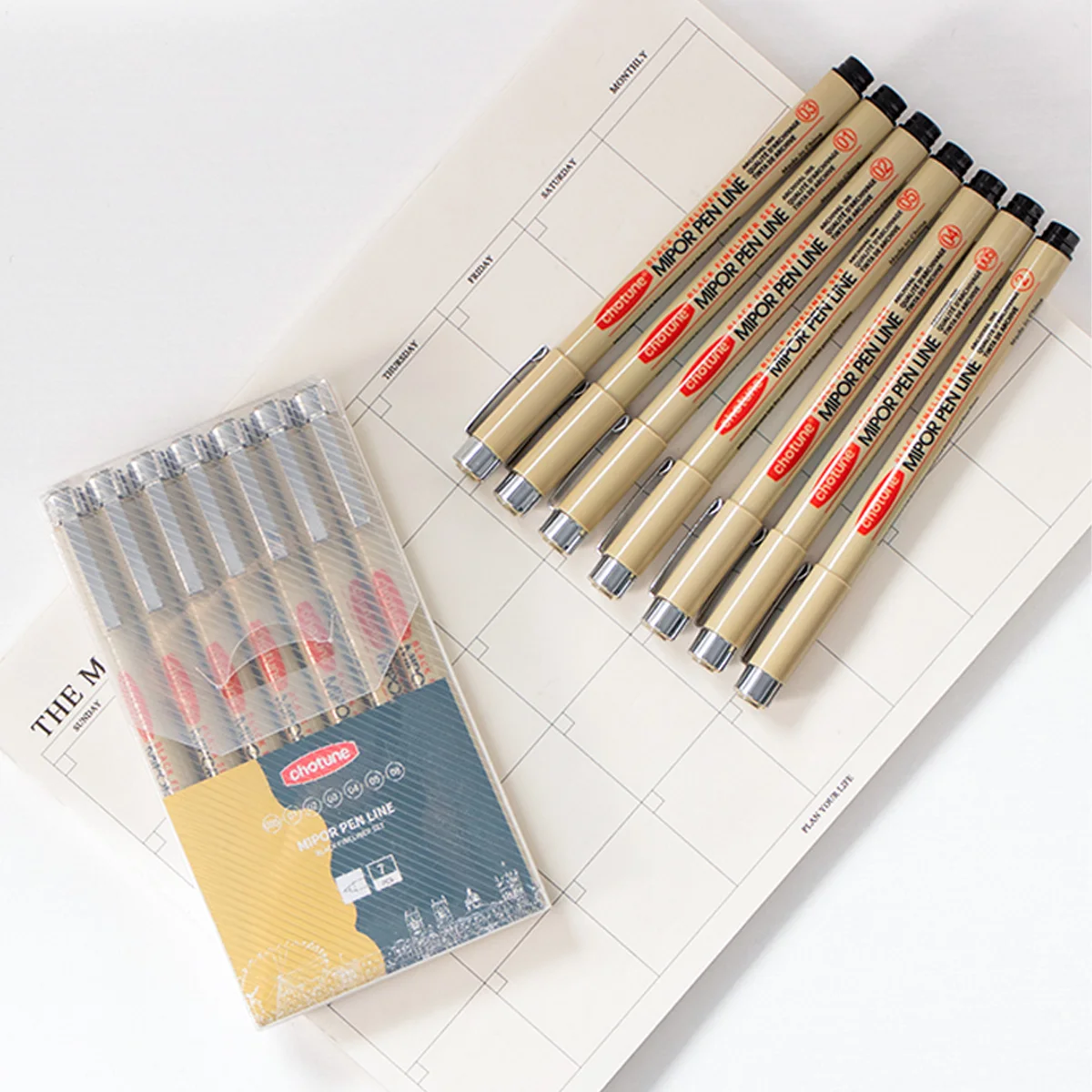 Manga Marker Nadel Stift Kunst Handbemalt Haken Linie Stift Skizze Stifte Schreibwaren Set Kunst Liefert Schule Liefert Kunst Sakura Stift Manga Marker Nadel Stift Kunst Handbemalt Haken Linie Stift Skizze Stifte Schreibwaren Set Kunst Liefert Schule Liefert Kunst Sakura Stift - Image 2