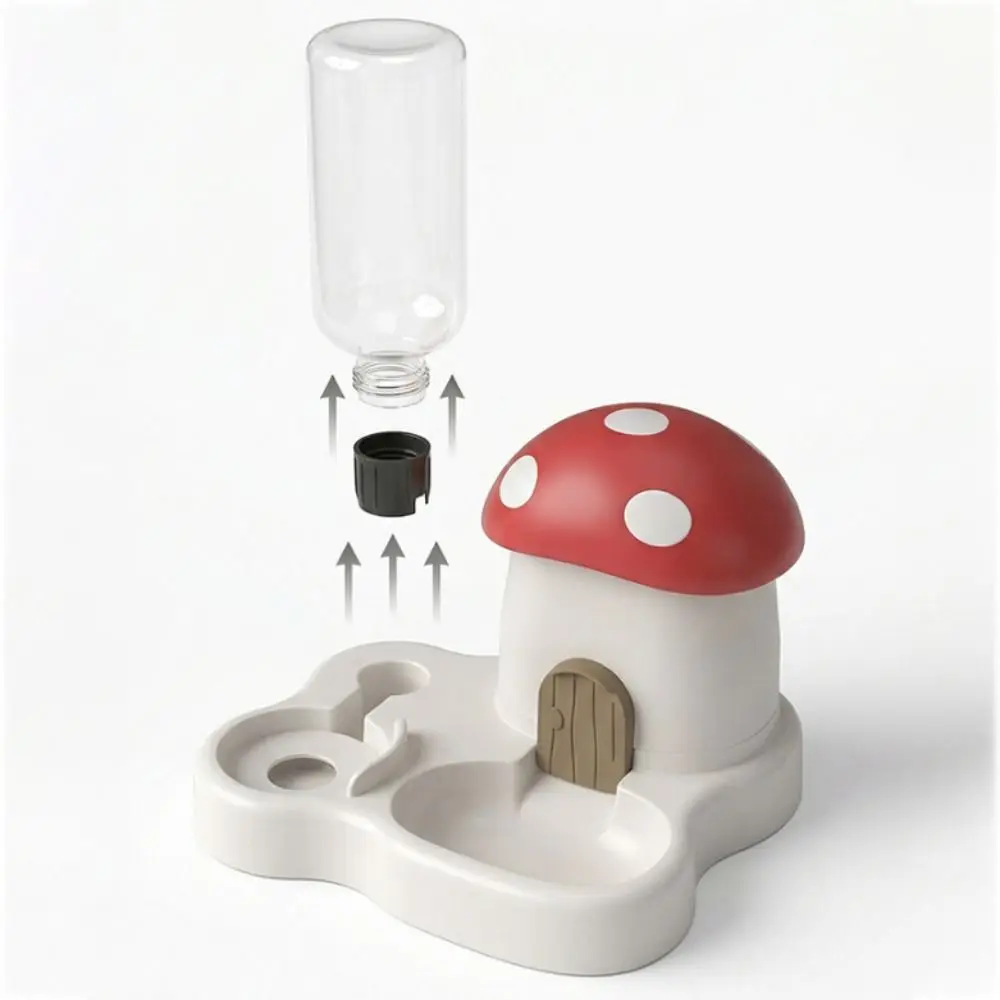 2 In 1 Mushroom Pet Automatic Feeder Large Capacity Moisture-Proof Cat Food Dispenser Dry Wet Separation Gravity Refill 2 In 1 Mushroom Pet Automatic Feeder Large Capacity Moisture-Proof Cat Food Dispenser Dry Wet Separation Gravity Refill - Image 13