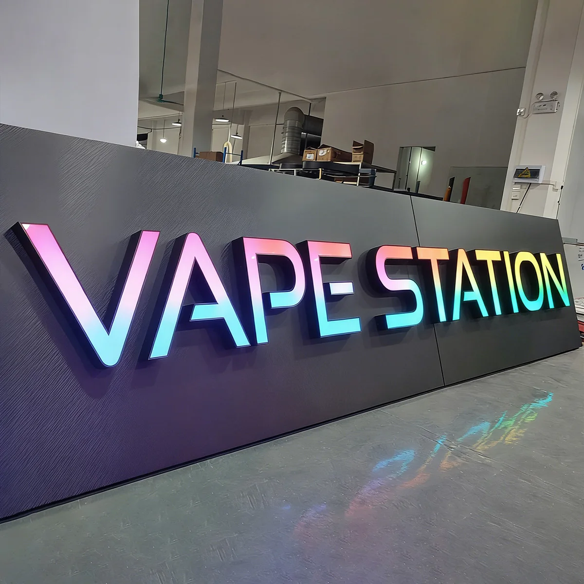 Outdoor Persönliches Rgb-Buchstaben-Led-Schild Maßgefertigtes 3D-Acryl Frontbeleuchtetes Led-Werbeschild Leuchtbuchstaben Für Unternehmen Outdoor Persönliches Rgb-Buchstaben-Led-Schild Maßgefertigtes 3D-Acryl Frontbeleuchtetes Led-Werbeschild Leuchtbuchstaben Für Unternehmen