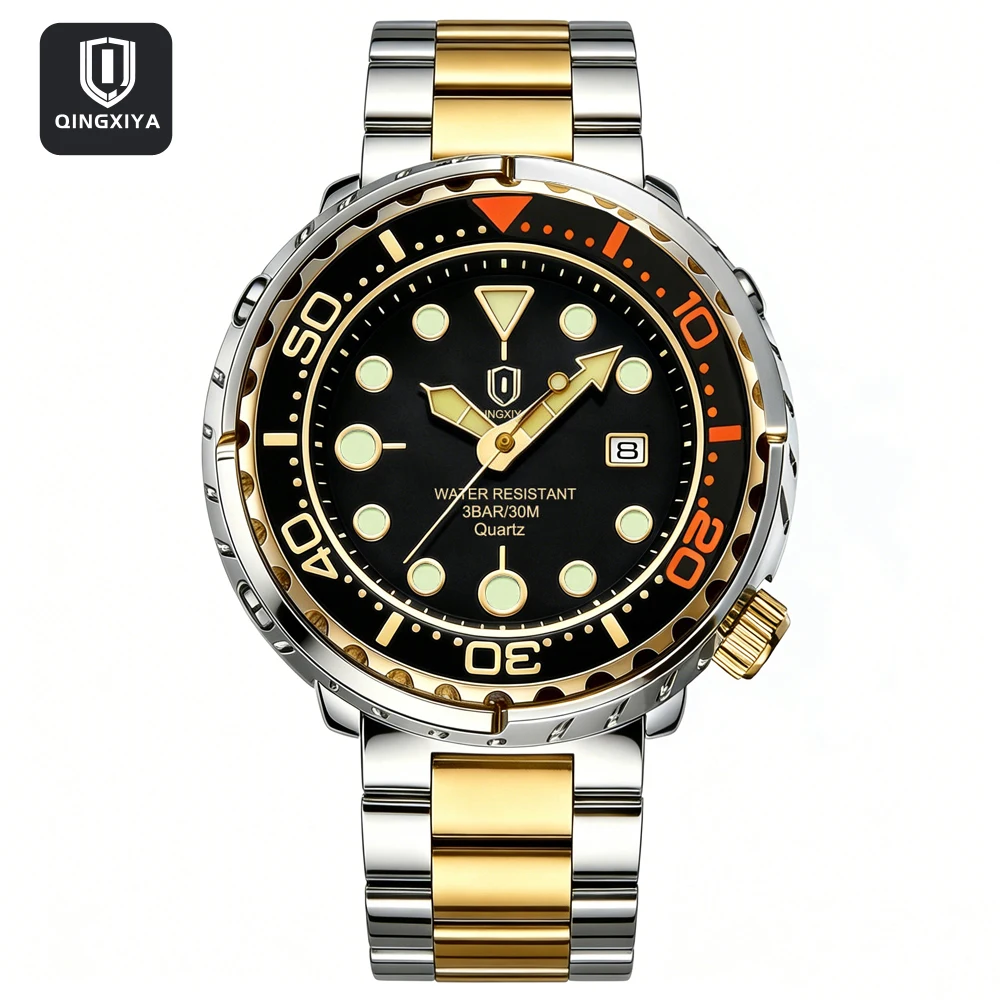 Neue Mode Uhr Männer Top Marke Luxus Wasserdichte Leucht Datum Uhr Sport Uhren Herren Quarz Armbanduhr Relogio Masculino Neue Mode Uhr Männer Top Marke Luxus Wasserdichte Leucht Datum Uhr Sport Uhren Herren Quarz Armbanduhr Relogio Masculino - Image 8