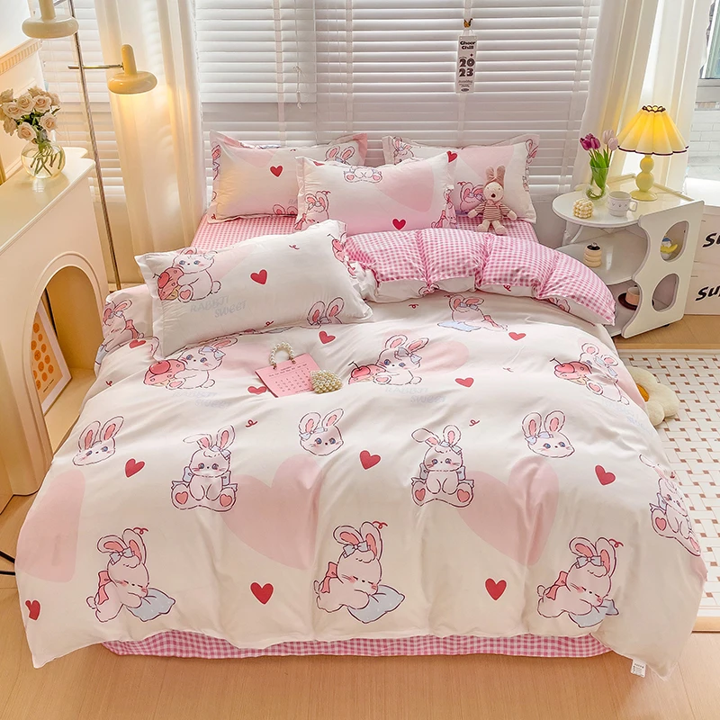 Bonenjoy Black And White Colo Striped Bed Cover Sets Single/Twin/Double/Queen/King Quilt Cover Bed Sheet Pillowcase Bedding Kit Bonenjoy Black And White Colo Striped Bed Cover Sets Single/Twin/Double/Queen/King Quilt Cover Bed Sheet Pillowcase Bedding Kit - Image 8