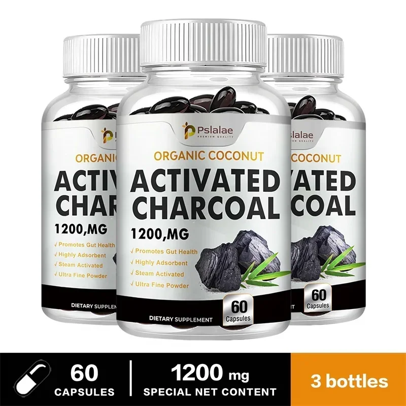 Activated Charcoal Capsules - Gut Health, Digestive Health, Bloating &Amp; Gas Relief, Detox, Colon Cleansing Activated Charcoal Capsules - Gut Health, Digestive Health, Bloating &Amp; Gas Relief, Detox, Colon Cleansing - Image 9