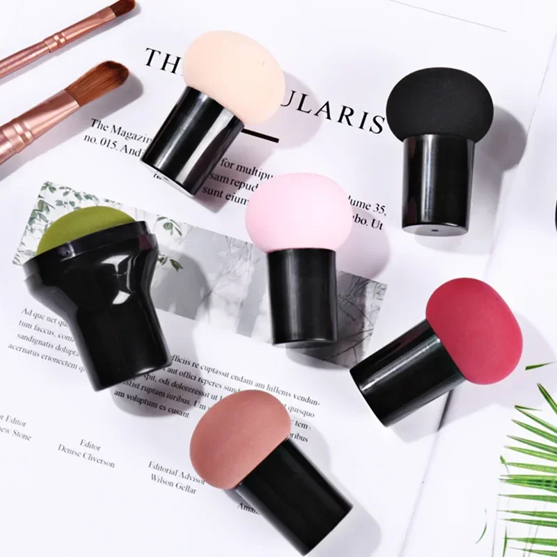 Pilzkopf Kosmetische Puff Foundation Make-Up Schwamm Puder Quaste Glatten Schwamm Multifunktions Trocken &Amp; Nass Schönheit Make-Up-Tool Pilzkopf Kosmetische Puff Foundation Make-Up Schwamm Puder Quaste Glatten Schwamm Multifunktions Trocken &Amp; Nass Schönheit Make-Up-Tool - Image 3