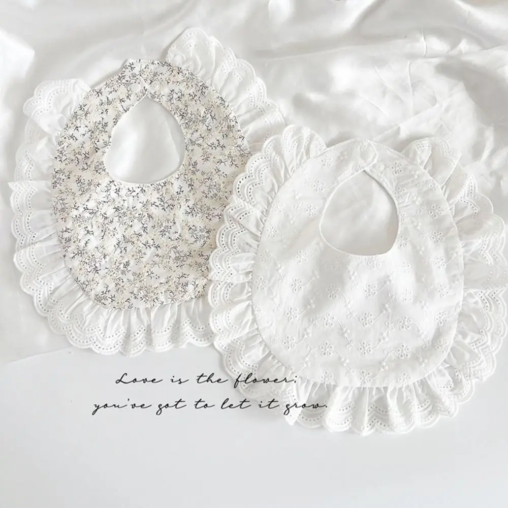 U-Förmige Baby-Baumwolllätzchen, Wasserdicht, Mit Blumenmuster, Baby-Sabberlätzchen, Füttern, Spitze, Speicheltuch, Tücher, Halsbekleidung, Zubehör U-Förmige Baby-Baumwolllätzchen, Wasserdicht, Mit Blumenmuster, Baby-Sabberlätzchen, Füttern, Spitze, Speicheltuch, Tücher, Halsbekleidung, Zubehör