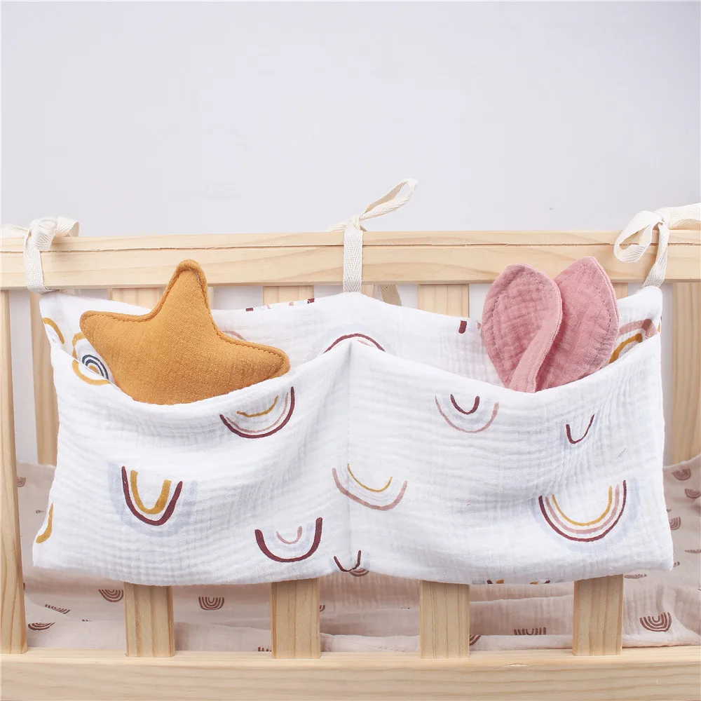 Babybett-Organizer, Kinderbett, Caddy, Bett, Aufbewahrungstasche, 2 Taschen, Nachttisch, Hängende Windel, Kinderzimmer, Spielzeug, Tasche, Windeln, Kinderwagen, Organisieren Babybett-Organizer, Kinderbett, Caddy, Bett, Aufbewahrungstasche, 2 Taschen, Nachttisch, Hängende Windel, Kinderzimmer, Spielzeug, Tasche, Windeln, Kinderwagen, Organisieren - Image 11