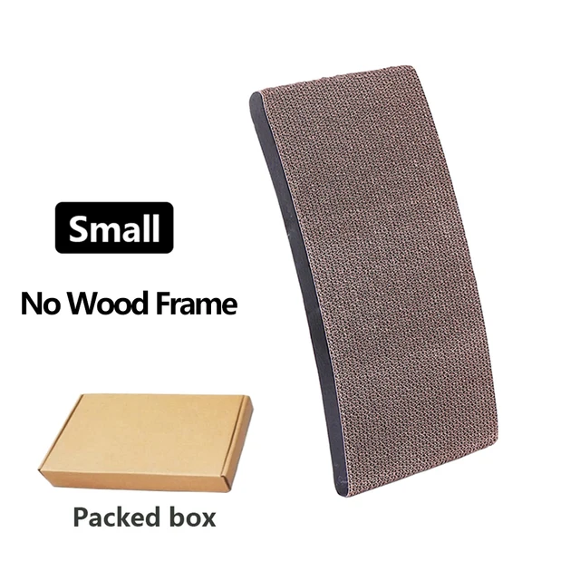 Cat Scratcher Cardboard With Solid Wooden Frame Kitten Scrapers Scratching Bed Reversible Pet Furniture For Cats 5 In 1 Toys Cat Scratcher Cardboard With Solid Wooden Frame Kitten Scrapers Scratching Bed Reversible Pet Furniture For Cats 5 In 1 Toys - Image 10