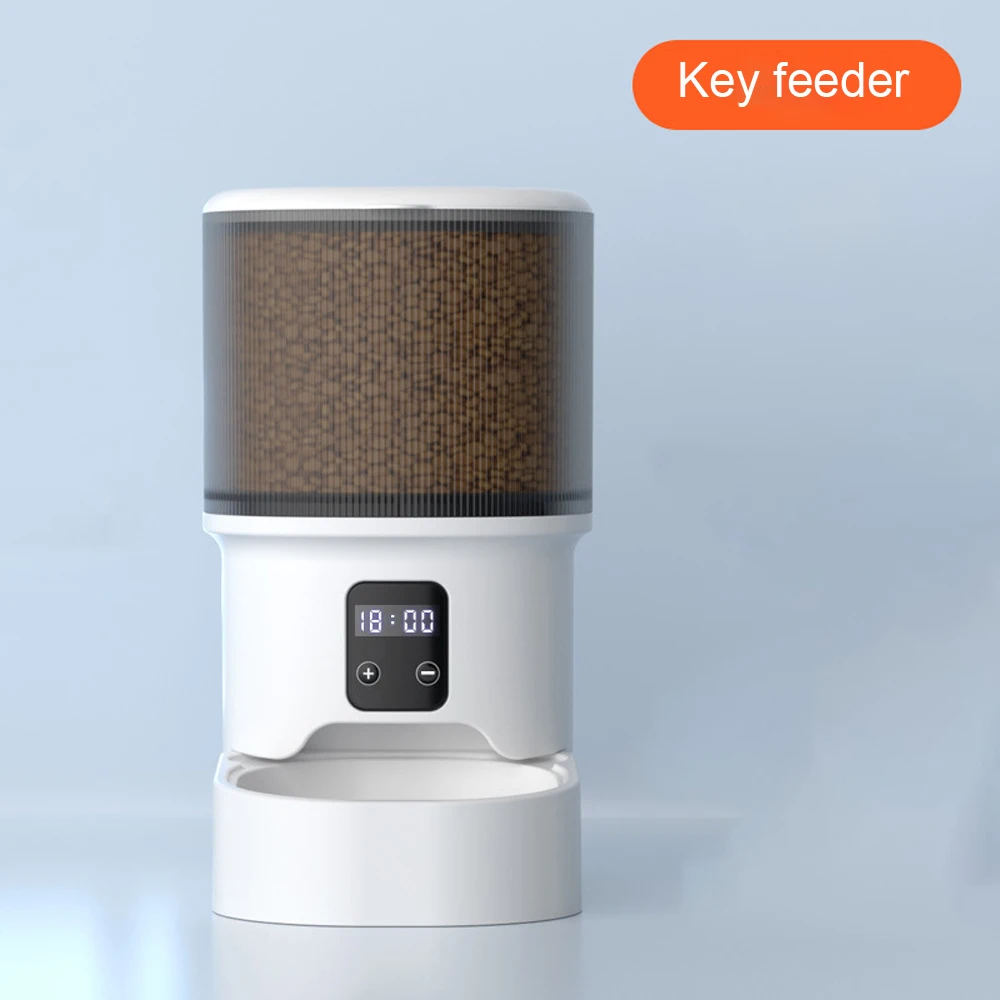 4L Visual Automatic Cat Feeder - Timed Pet Feeder For Cats And Dogs, With Dry Food Dispenser, No Food Stuck, Desiccant Bag 4L Visual Automatic Cat Feeder - Timed Pet Feeder For Cats And Dogs, With Dry Food Dispenser, No Food Stuck, Desiccant Bag - Image 8