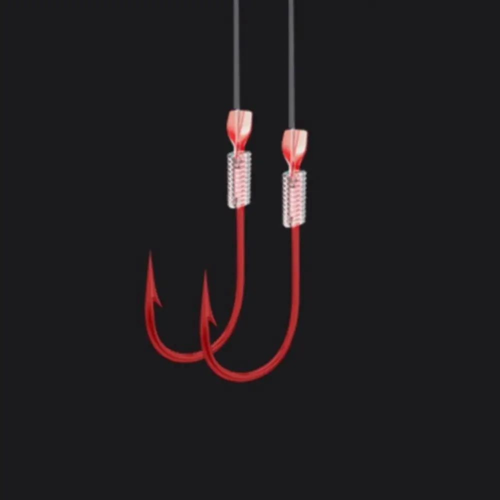 20Pcs 45Cm Barbed Fishing Hooks With Barb With Sub-Line Carbon Steel Barbed Hooks Durable For Carp Grass Carp Crucian 20Pcs 45Cm Barbed Fishing Hooks With Barb With Sub-Line Carbon Steel Barbed Hooks Durable For Carp Grass Carp Crucian - Image 9