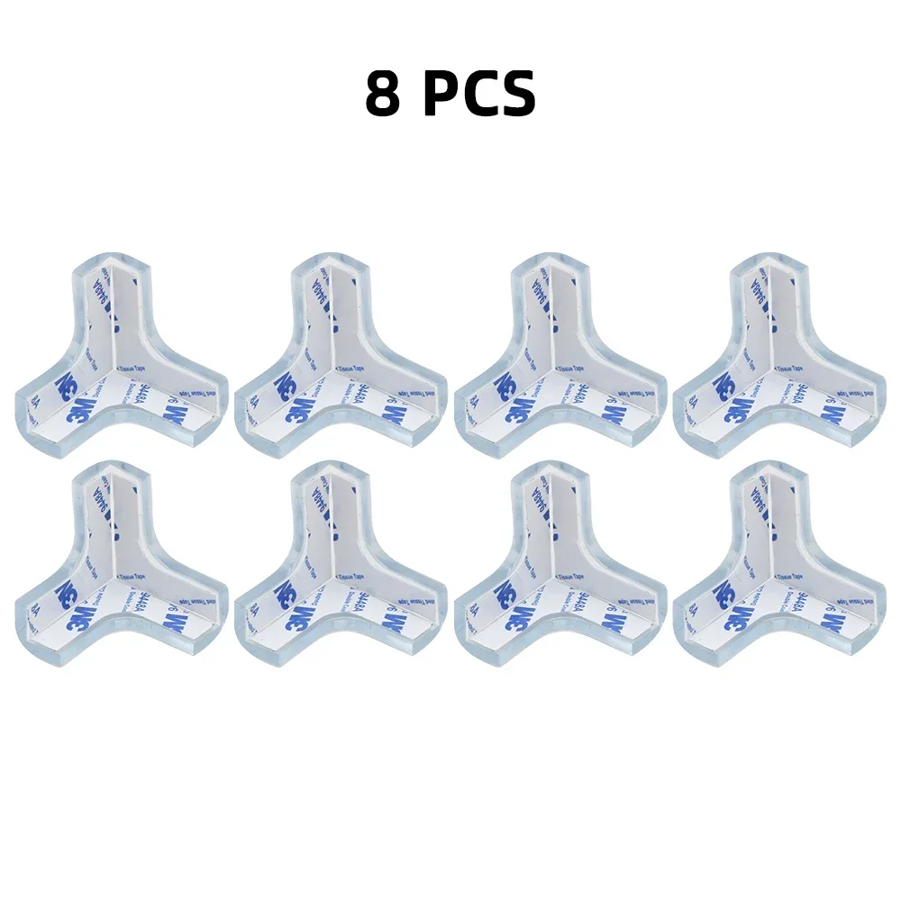 Baby Safety Silicone Table Corner Protector Furniture Edge Protection Cover Transparent Children Anti Collision Edge Guards Baby Safety Silicone Table Corner Protector Furniture Edge Protection Cover Transparent Children Anti Collision Edge Guards - Image 8