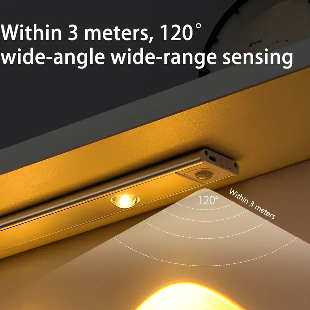 Led Schrank Nachtlicht Motion Sensor Drahtlose Ultra Dünne Unter Schrank Lampe Für Küche Schlafzimmer Kleiderschrank Innen Beleuchtung Led Schrank Nachtlicht Motion Sensor Drahtlose Ultra Dünne Unter Schrank Lampe Für Küche Schlafzimmer Kleiderschrank Innen Beleuchtung - Image 2