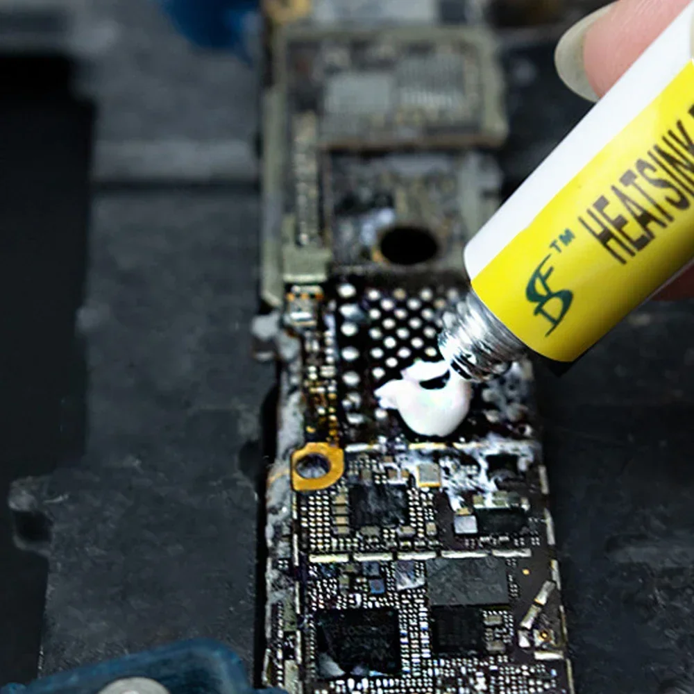 1-12Pcs Wärmeleitpaste Leitfähigen Kühlkörper Gips Viskose Klebstoff Für Chip Vga Ram Led Ic Kühler Kühler Kühlung Versiegelungen 1-12Pcs Wärmeleitpaste Leitfähigen Kühlkörper Gips Viskose Klebstoff Für Chip Vga Ram Led Ic Kühler Kühler Kühlung Versiegelungen - Image 4