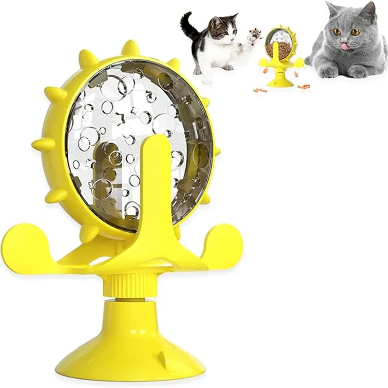 Katzen- Und Hundesnack-Spender-Spielzeug - Interaktiver Futterautomat Für Haustiere, 360° Futter-Spielzeug ° Drehbares Lebensmittel-Leckage-Prüfgerät Katzen- Und Hundesnack-Spender-Spielzeug - Interaktiver Futterautomat Für Haustiere, 360° Futter-Spielzeug ° Drehbares Lebensmittel-Leckage-Prüfgerät - Image 6