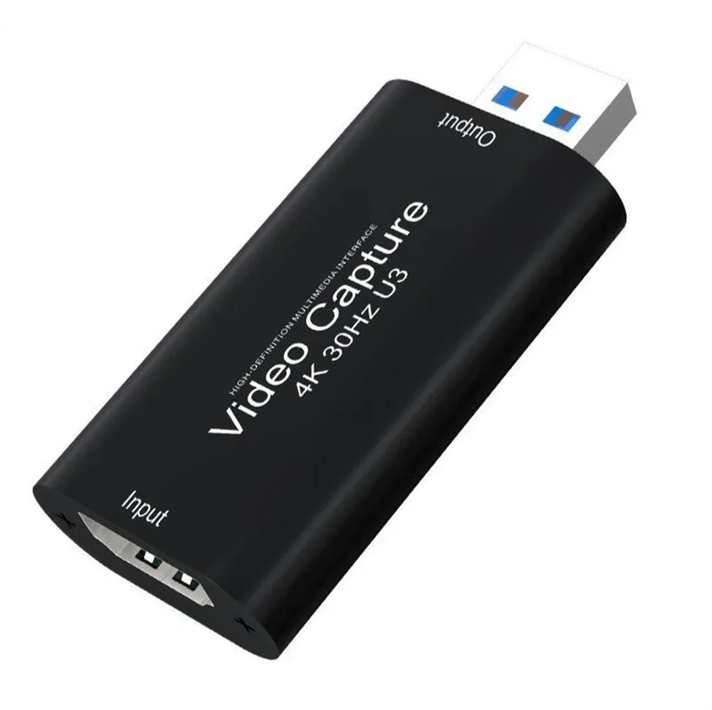 4K Hdmi-Video-Aufnahmekarte Usb 3.0/2.0 – Video Grabber Für Ps4, Gaming, Dvd, Camcorder, Kamera &Amp; Live-Streaming 4K Hdmi-Video-Aufnahmekarte Usb 3.0/2.0 – Video Grabber Für Ps4, Gaming, Dvd, Camcorder, Kamera &Amp; Live-Streaming - Image 2