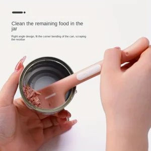 1 Piece of Cat Canned Spoon, Dog Wet Food, Pet Feeding Mixing, Long Handle Cat Spoon, Canned Opening, Pet Canned Spoon