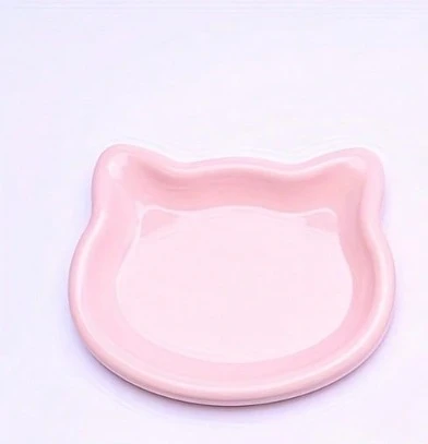Home Pet Cat Bowl - Plastic Food Dish For Kittens Low-Profile Bowl For Canned Snacks Freeze-Dried Non-Slip Cat Feeding Plate Home Pet Cat Bowl - Plastic Food Dish For Kittens Low-Profile Bowl For Canned Snacks Freeze-Dried Non-Slip Cat Feeding Plate - Image 10
