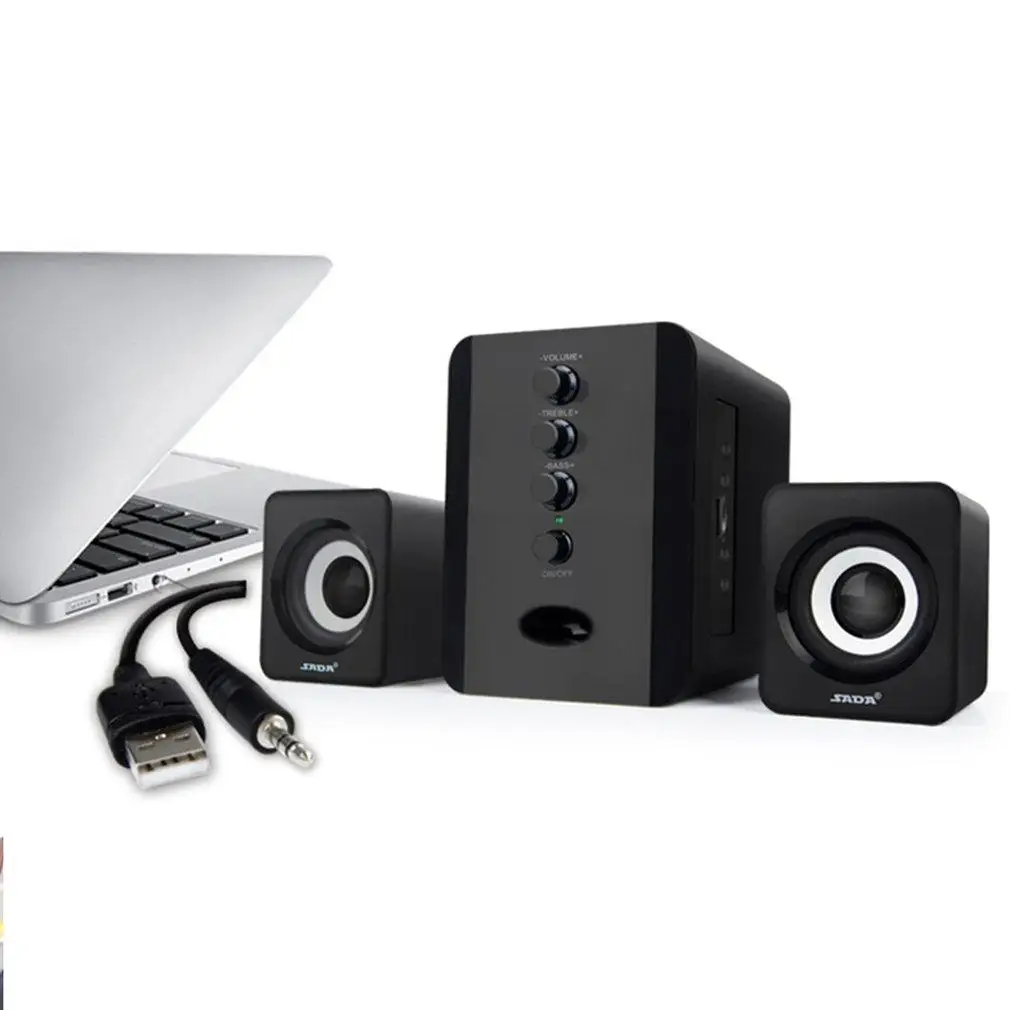 2.1 Pc-Lautsprecher Mit Bluetooth – Subwoofer, 3,5-Mm-Aux, Fm-Radio, Tf-Karte &Amp; Usb Für Musik Und Computer 2.1 Pc-Lautsprecher Mit Bluetooth – Subwoofer, 3,5-Mm-Aux, Fm-Radio, Tf-Karte &Amp; Usb Für Musik Und Computer - Image 5