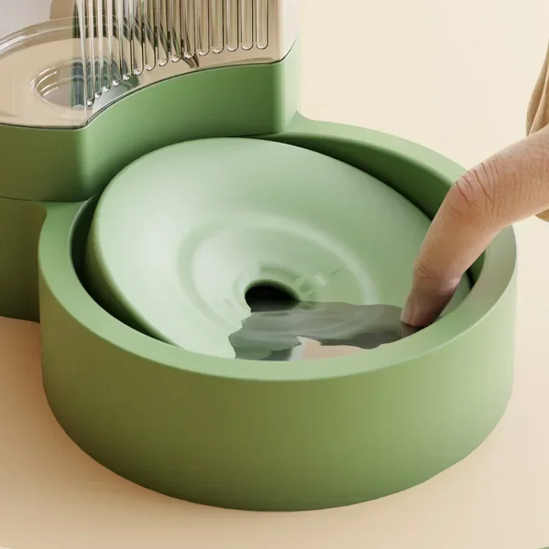 4L Large Capacity Automatic Pet Feeder Waterer Combo Cat Dog Bowl Plastic Feeding Dish Household Indoor Pet Feeding Supplies 4L Large Capacity Automatic Pet Feeder Waterer Combo Cat Dog Bowl Plastic Feeding Dish Household Indoor Pet Feeding Supplies - Image 3