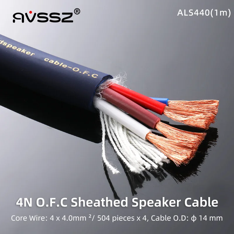 Avssz Hifi Lautsprecherkabel Ofc – 4-Adriges Audiokabel Für Heimkino, Audioverstärker Und Bühnenverkabelung Avssz Hifi Lautsprecherkabel Ofc – 4-Adriges Audiokabel Für Heimkino, Audioverstärker Und Bühnenverkabelung - Image 15