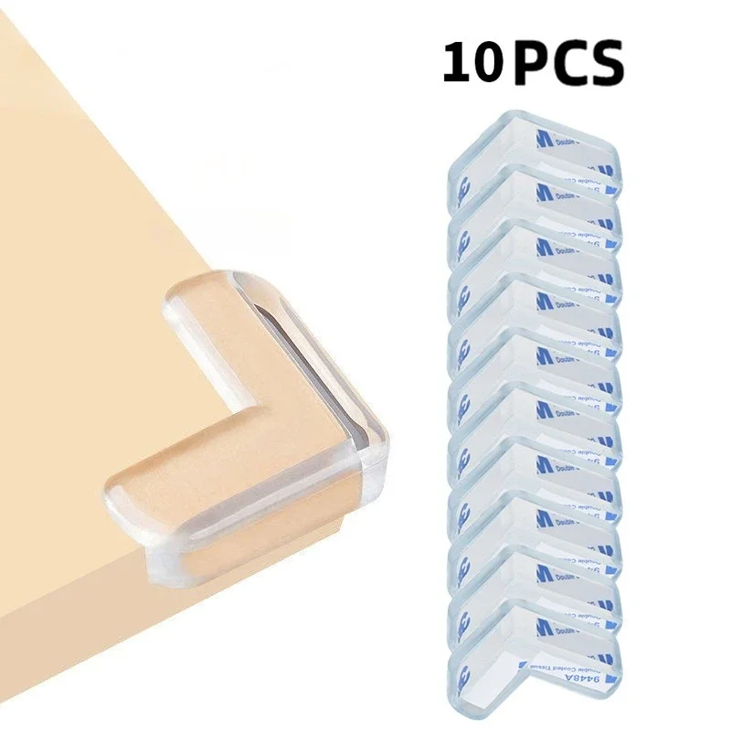 10Pcs Transparent Anti Collision Angle Pvc Pad Child Safety Corner Guard Baby Collision Proof Protector Christmas Gift 10Pcs Transparent Anti Collision Angle Pvc Pad Child Safety Corner Guard Baby Collision Proof Protector Christmas Gift - Image 8