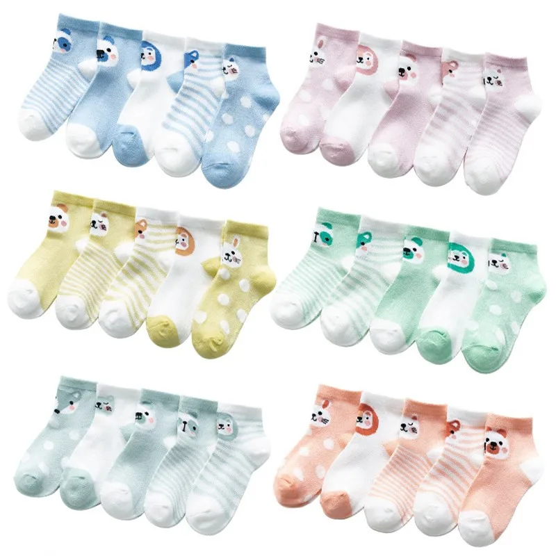 5Pairs/Lot 0-24M Infant Baby Socks Baby Socks For Boys Girls Cotton Mesh Newborn Toddler First Walkers Baby Clothes Accessories 5Pairs/Lot 0-24M Infant Baby Socks Baby Socks For Boys Girls Cotton Mesh Newborn Toddler First Walkers Baby Clothes Accessories