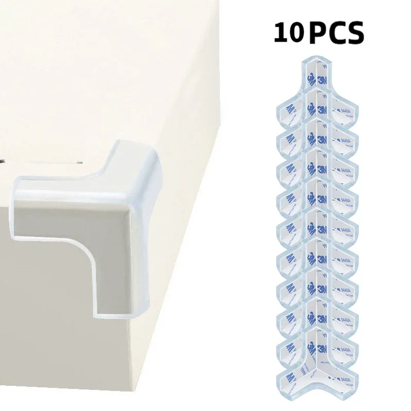 10Pcs Transparent Anti Collision Angle Pvc Pad Child Safety Corner Guard Baby Collision Proof Protector Christmas Gift 10Pcs Transparent Anti Collision Angle Pvc Pad Child Safety Corner Guard Baby Collision Proof Protector Christmas Gift - Image 9