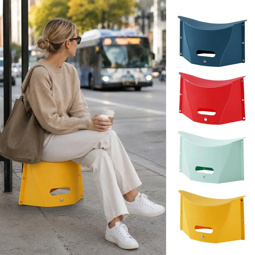 Multifunctional 3-In-1 Folding Stool Portable Pp Plastic Small Bench With Handle Foldable Storage Basket Multifunctional 3-In-1 Folding Stool Portable Pp Plastic Small Bench With Handle Foldable Storage Basket - Image 16