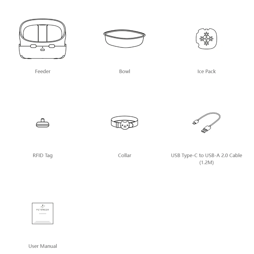 New Petoneer Nutricare Feeder Tailored For Multi-Pet Households Pet Feeder Cat And Dog Feeder With App Global Version New Petoneer Nutricare Feeder Tailored For Multi-Pet Households Pet Feeder Cat And Dog Feeder With App Global Version - Image 7