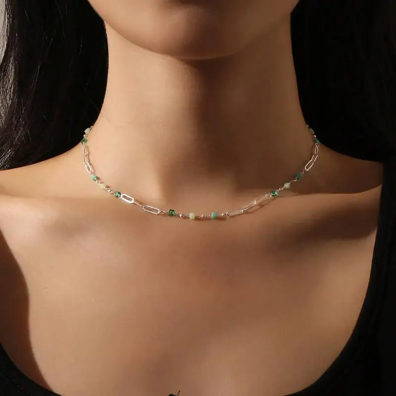 Neue Perlenkette Für Damen, Perlen-Choker-Halskette In Goldfarbe, Gothic-Choker-Schmuck Für Den Hals, Anhänger. Neue Perlenkette Für Damen, Perlen-Choker-Halskette In Goldfarbe, Gothic-Choker-Schmuck Für Den Hals, Anhänger. - Image 2