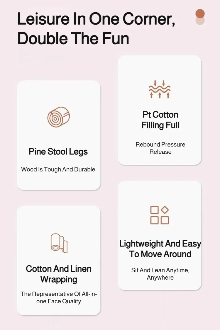 Solid Wood Folding Shoe Changing Stool With Cotton Filled Cushion, Portable Low Footstool For Entryway &Amp; Sofa Rest Solid Wood Folding Shoe Changing Stool With Cotton Filled Cushion, Portable Low Footstool For Entryway &Amp; Sofa Rest - Image 12