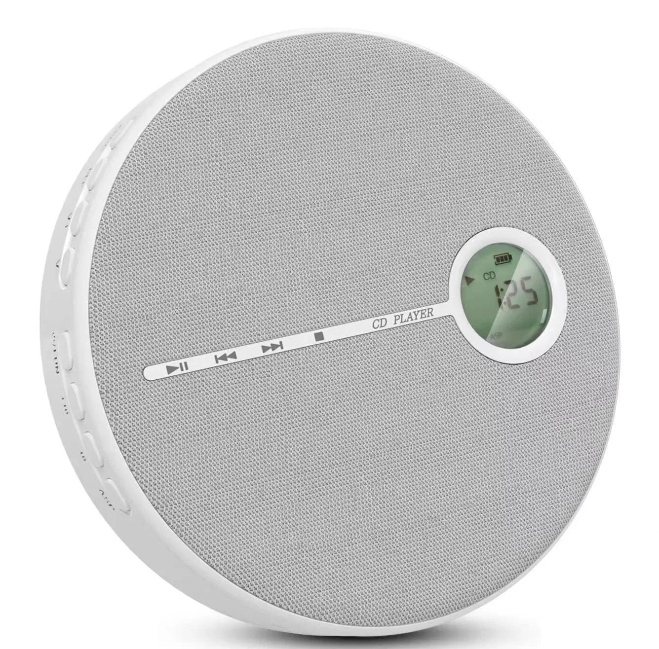 Multifunktionaler Tragbarer Bluetooth-Cd-Player Mit Lautsprecher Aus Stoff – Kompakter Musikplayer Für Zuhause &Amp; Unterwegs Multifunktionaler Tragbarer Bluetooth-Cd-Player Mit Lautsprecher Aus Stoff – Kompakter Musikplayer Für Zuhause &Amp; Unterwegs - Image 7