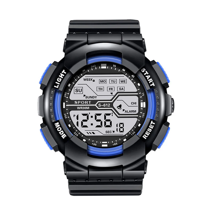 Outdoor Sport Männer Uhr Multifunktions Großen Bildschirm Led Elektronische Wasserdichte Leucht Militär Digitale Armbanduhren Reloj Hombre Outdoor Sport Männer Uhr Multifunktions Großen Bildschirm Led Elektronische Wasserdichte Leucht Militär Digitale Armbanduhren Reloj Hombre - Image 8
