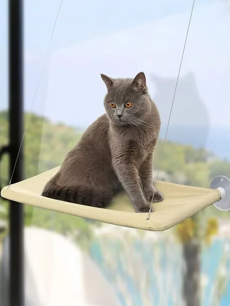 Ultra Soft Cat Window Hammock Bed, Securely Mounted Space Saving Perch, Ideal For Feline Naptime &Amp; Top Cat Accessories Ultra Soft Cat Window Hammock Bed, Securely Mounted Space Saving Perch, Ideal For Feline Naptime &Amp; Top Cat Accessories - Image 19