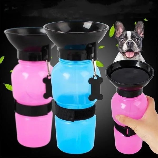 500 Ml Outdoor Tragbare Haustier Hund Wasser Flasche Extrusion Große Hund Reise Wasser Tasse Trinkwasser Feeder Schüssel Für Hund Katze 500 Ml Outdoor Tragbare Haustier Hund Wasser Flasche Extrusion Große Hund Reise Wasser Tasse Trinkwasser Feeder Schüssel Für Hund Katze - Image 2