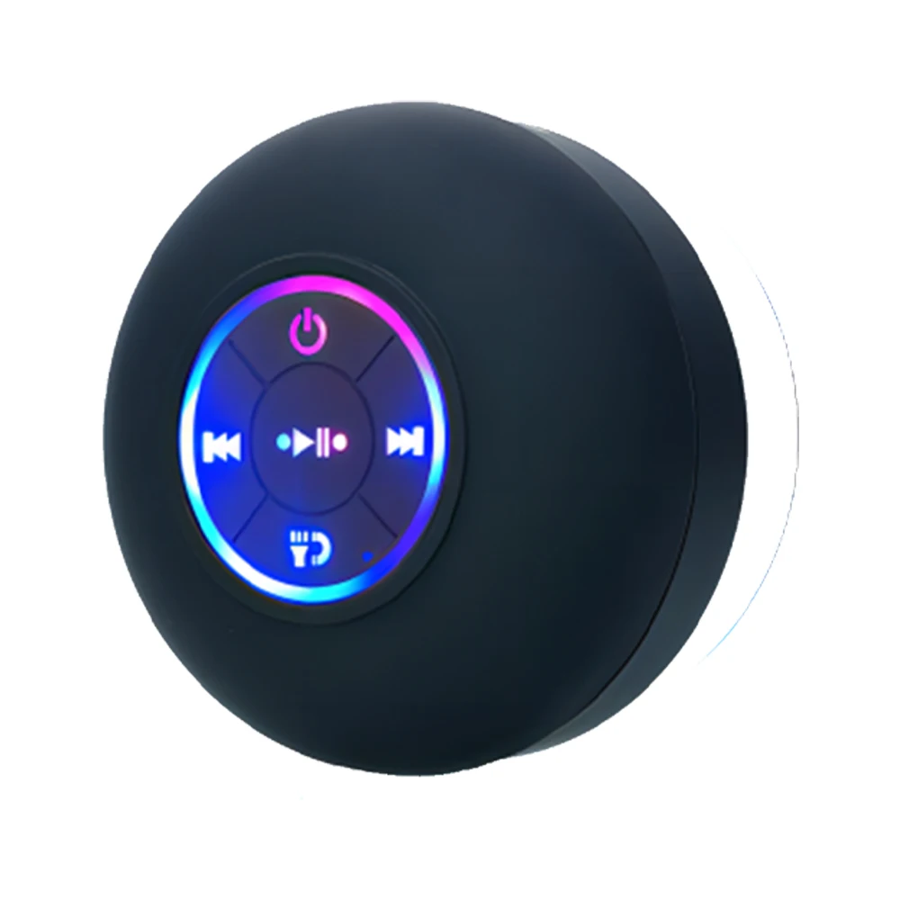 Tragbarer Mini-Bluetooth-Lautsprecher Mit Led-Licht, Mikrofon &Amp; Saugnapf – Ipx4-Wasserfest Für Badezimmer, Reisen &Amp; Outdoor Tragbarer Mini-Bluetooth-Lautsprecher Mit Led-Licht, Mikrofon &Amp; Saugnapf – Ipx4-Wasserfest Für Badezimmer, Reisen &Amp; Outdoor - Image 7
