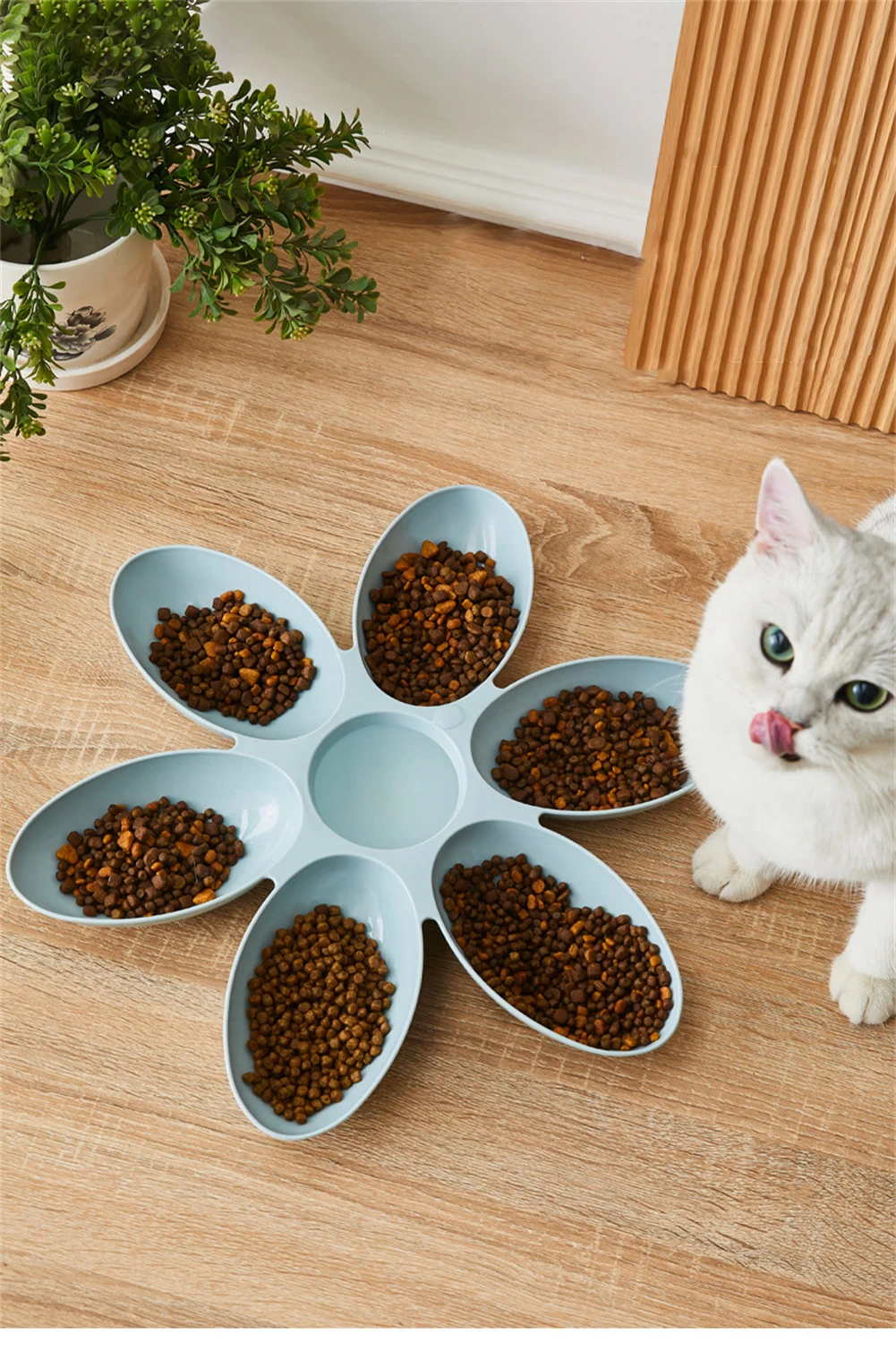Cat Bowl Multi Cat Petal Food Bowl Baby Cat Milk Cat Special Bowl Multi Functional Cat And Dog Food Bowl Upgrade Pet Lunch Time Cat Bowl Multi Cat Petal Food Bowl Baby Cat Milk Cat Special Bowl Multi Functional Cat And Dog Food Bowl Upgrade Pet Lunch Time - Image 10