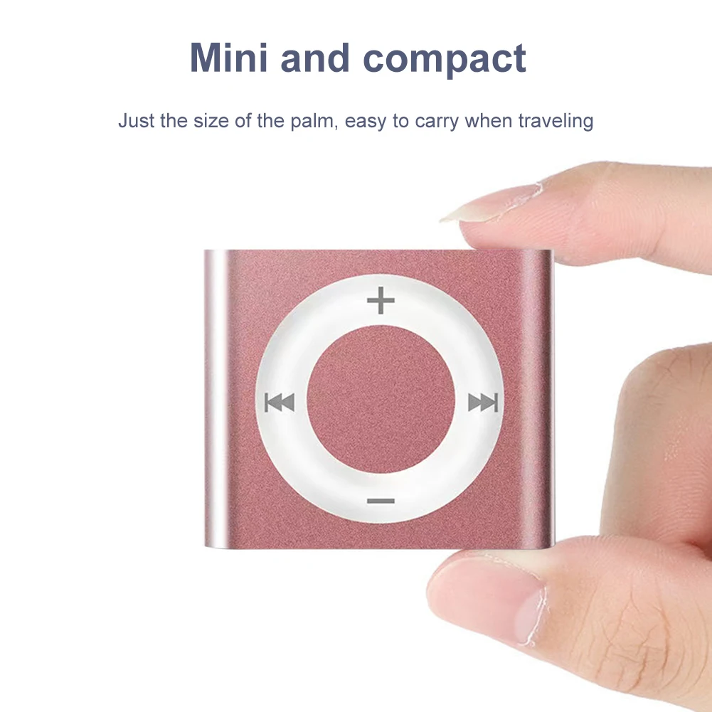 Tragbarer Mini Mp3-Player Mit Clip – Sport-Walkman Mit Lautsprecher, Kopfhörern Und Tf-Karten-Unterstützung Bis 64 Gb Tragbarer Mini Mp3-Player Mit Clip – Sport-Walkman Mit Lautsprecher, Kopfhörern Und Tf-Karten-Unterstützung Bis 64 Gb - Image 4