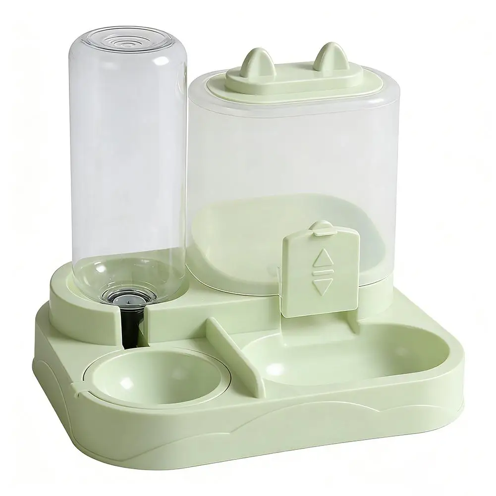 Cat Bowl Automatic Feeder With Spill Proof Design With Water Fountain Pet Food Dispenser For Small Medium Large Cats Dogs Cat Bowl Automatic Feeder With Spill Proof Design With Water Fountain Pet Food Dispenser For Small Medium Large Cats Dogs - Image 8