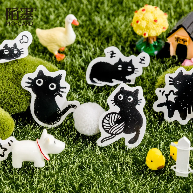 45 Katzen-Aufkleber Im Set – Niedliche Cartoon-Kätzchen Sticker Für Notizbücher, Fotoalben, Journals &Amp; Diy-Dekoration 45 Katzen-Aufkleber Im Set – Niedliche Cartoon-Kätzchen Sticker Für Notizbücher, Fotoalben, Journals &Amp; Diy-Dekoration - Image 4