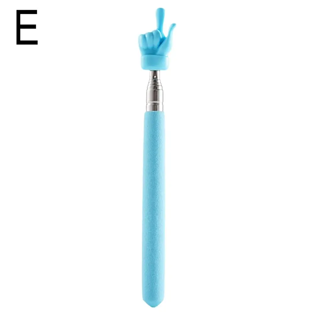 Einziehbarer Lehrer-Zeiger, Finger-Design, Edelstahl, Teleskopisch, Für Den Schulunterricht, Zeigerstab, Lehrerbedarf Für Das Klassenzimmer Einziehbarer Lehrer-Zeiger, Finger-Design, Edelstahl, Teleskopisch, Für Den Schulunterricht, Zeigerstab, Lehrerbedarf Für Das Klassenzimmer - Image 8