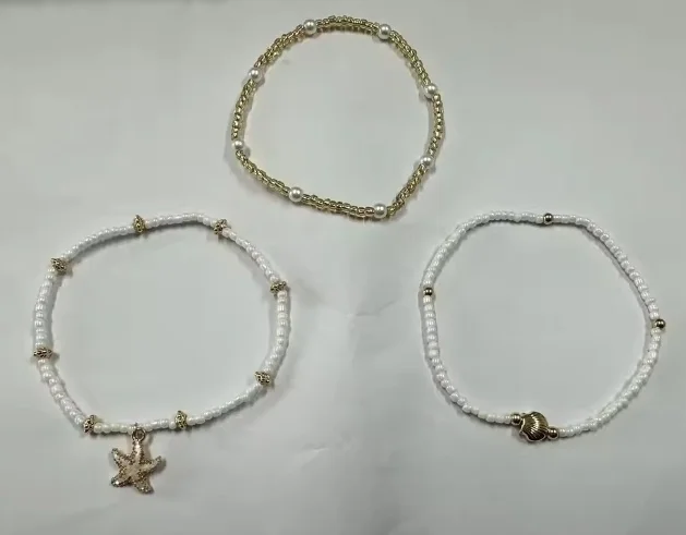 Nette Seestern Shell Reis Perle Mehrschichtige Fußkettchen Für Frauen Fuß Kette Knöchel Armband Strand Schmuck Sommer Zubehör Nette Seestern Shell Reis Perle Mehrschichtige Fußkettchen Für Frauen Fuß Kette Knöchel Armband Strand Schmuck Sommer Zubehör - Image 5