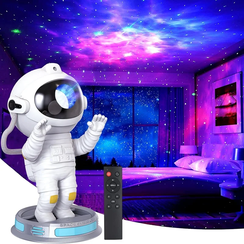 Galaxy Sternenprojektor Astronaut – Sternenhimmel-Nachtlicht Für Schlafzimmer &Amp; Zuhause, Dekorative Lampe Und Geschenkidee Sternenprojektor
